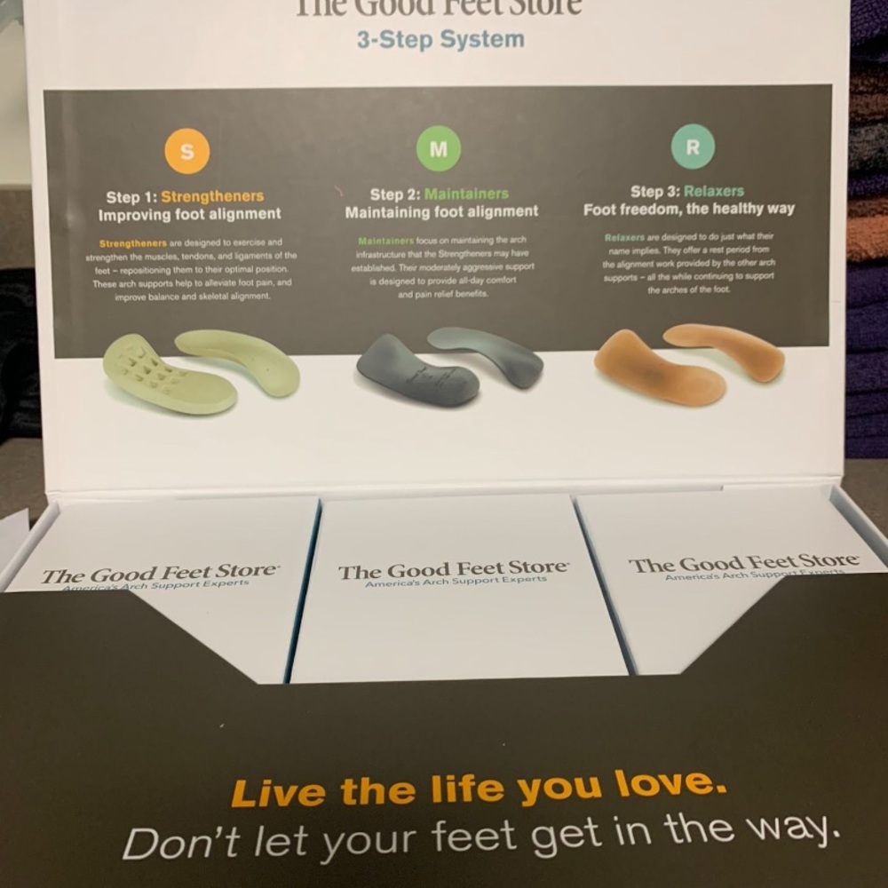 High arch system from the Good Feet Store